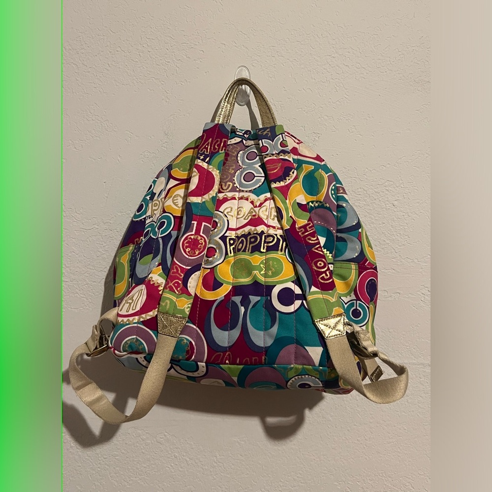 Coach Poppy Y2k ThrowBack Backpack - Picture 2 of 5